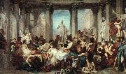 Thomas Couture Romans in the Decadence of the Empire oil painting reproduction